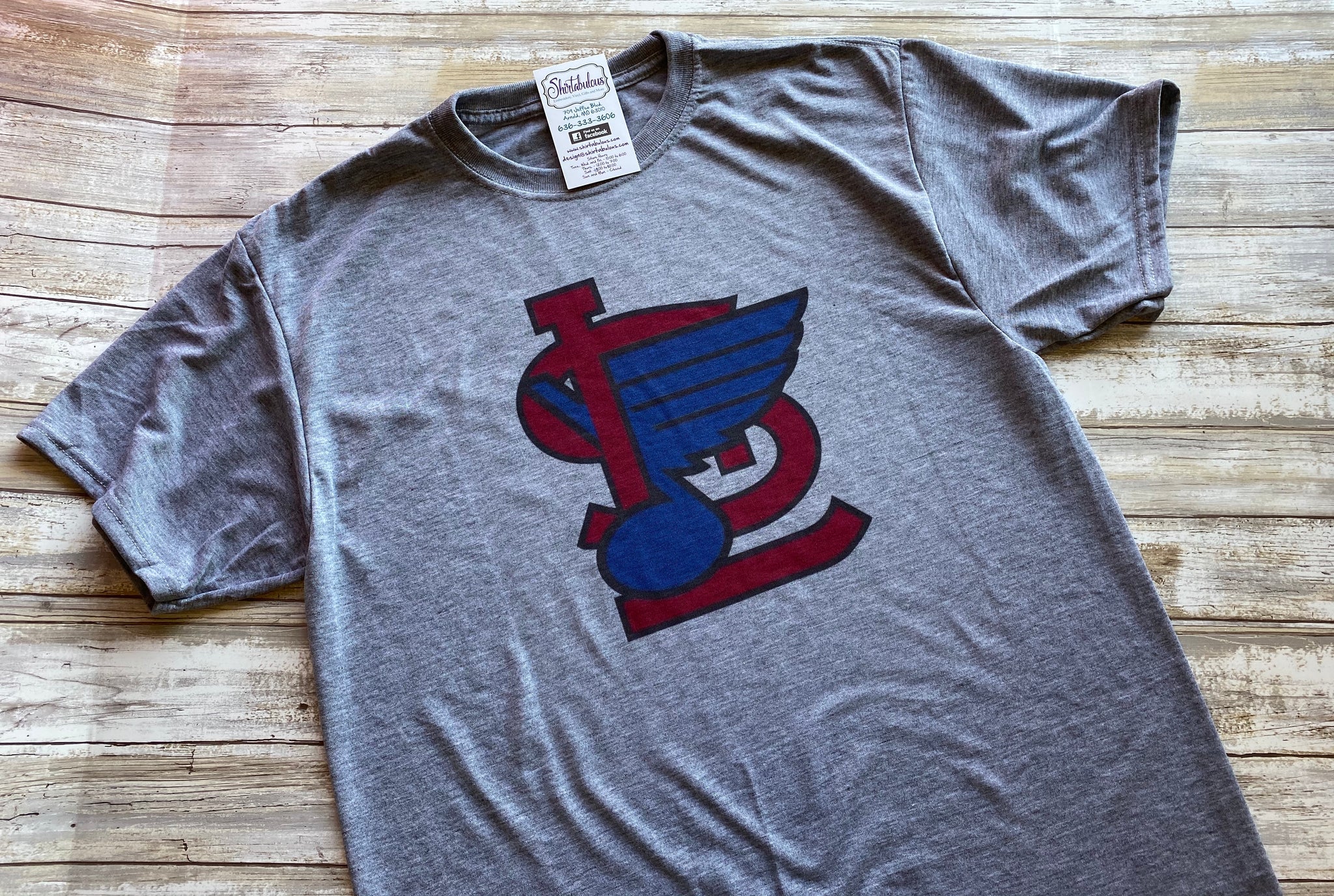 STL Cardinals and Blues T-Shirt