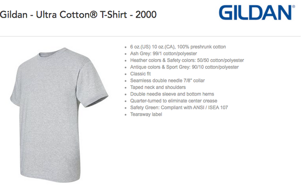 Crossfire South Gildan Ultra Cotton Short Sleeve T